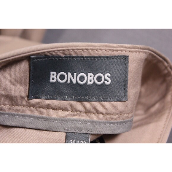 Bonobos Pants Wednesday Mens Chinos Khakis Athletic Straight Flat Fronts 30 X 30 - Picture 10 of 11